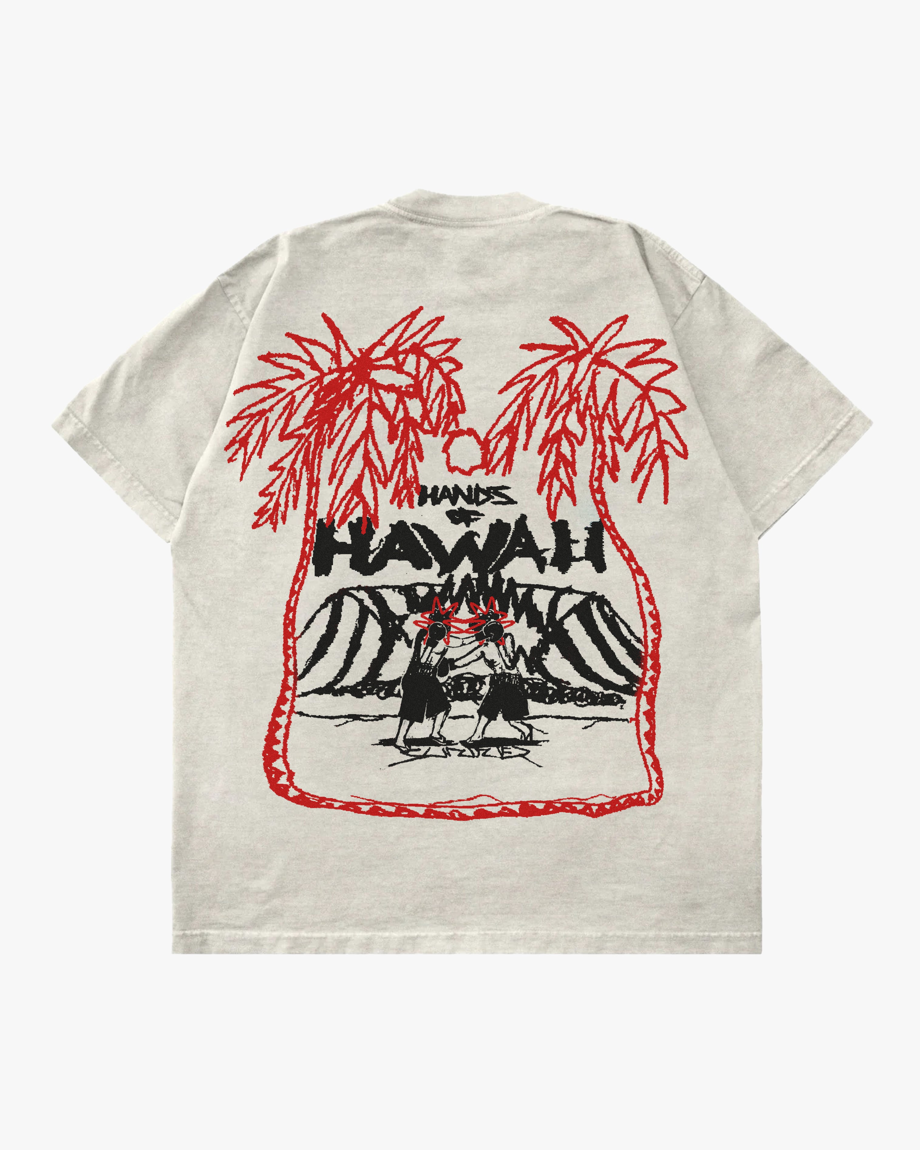 HANDS OF HAWAII TEE